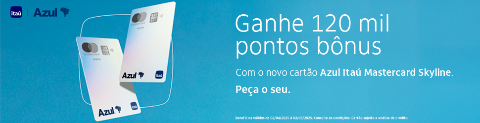 Cartão Skyline: Até 5 Milhas Por Dólar, Descontos e Sala VIP Azul
