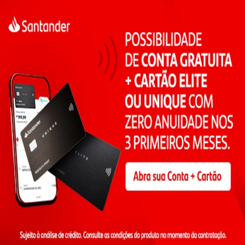 Cartão Santander Elite: Cashback e Até 1,5 Milhas por Dólar