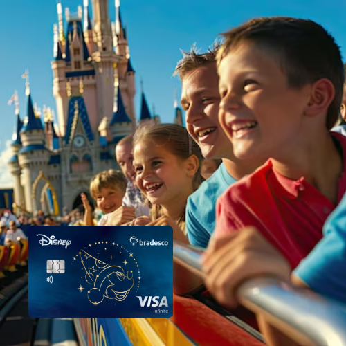 Cartão Bradesco Disney Visa Infinite: Benefícios Premium Para Viajar