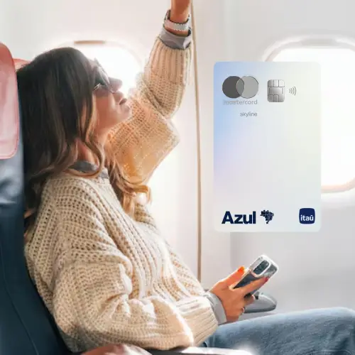 Cartão Azul Skyline Mastercard Black: Benefícios VIP e Milhas Para Voar